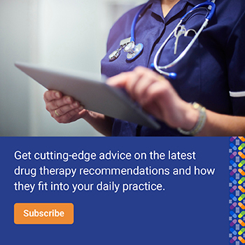 Get cutting-edge advice on the latest drug therapy recommendations and how they fit into your daily practice. Subscribe
